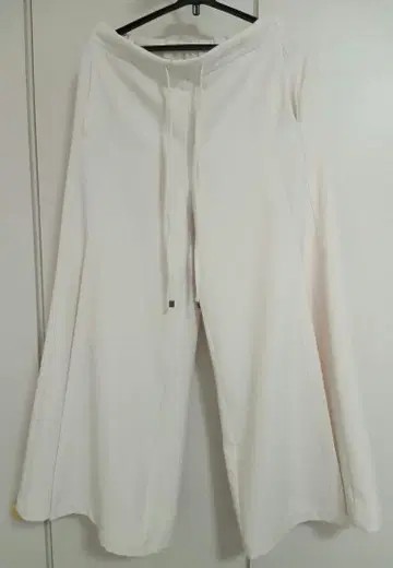 본바자르 BONbazaar 와이드 팬츠 화이트 일본제