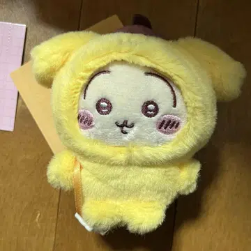 치이카와 산리오 토끼 마스코트 키링 폼폼푸딩