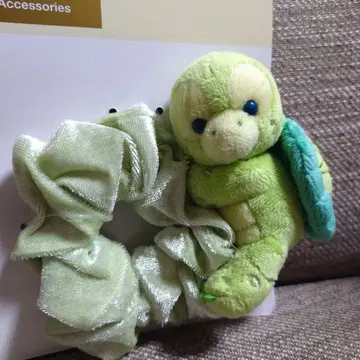 홍콩 디즈니랜드 한정판! 오르멜 스크런치 헤어 밴드 봉제 인형