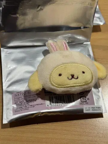 치이카와 산리오 헤어 클립 헤어핀 폼폼푸딩 토끼