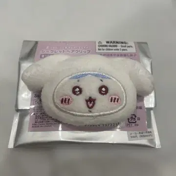 산리오 치이카와 (먼작귀) 헤어 클립 하치와레