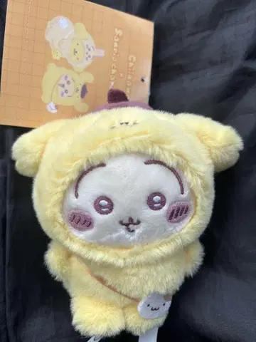 치이카와 산리오 토끼 마스코트 홀더 폼폼푸딩