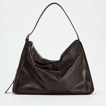 ZARA 메탈 아이렛 소프트 맥시 버킷