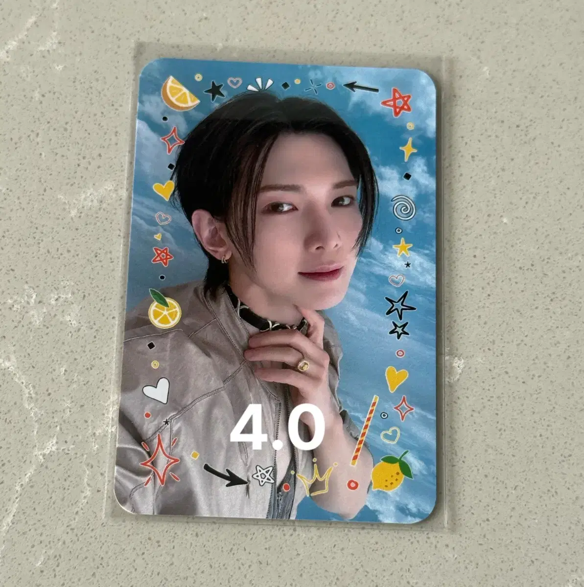 ATEEZ Lemon Drop Broadcast Poca Yeosang wts