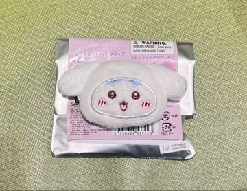 산리오 치이카와 (먼작귀) 헤어 클립 하치와레