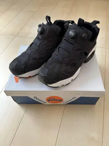 리복 인스타 펌프 퓨리 블랙 25.5cm