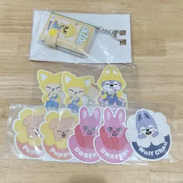 straykids SKZOO 온라인 복권 포가리 미니 노트 키링