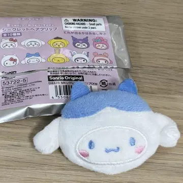 산리오 치이카와 (먼작귀) 시크릿 헤어 클립 시나몬 하치와레