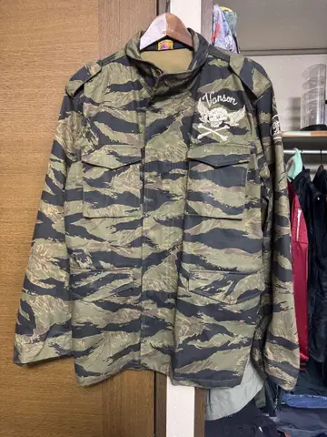 vanson 밀리터리 자켓 XL 사이즈