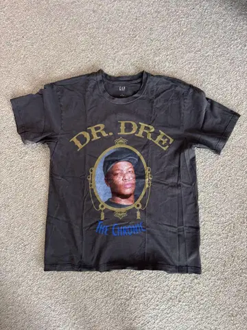 GAP DR. DRE 티셔츠 L 사이즈 다크 그레이