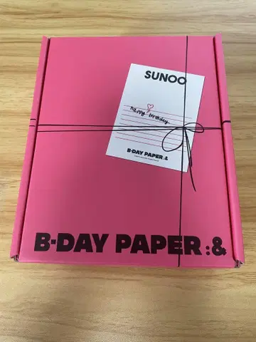 ENHYPEN SUNOO 선우 센일 B-DAY PAPER
