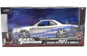 Jada Toys 브라이언 닛산 스카이라인 GT-R (BNR34)