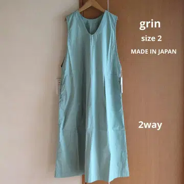 grin 슬리브리스 2way 원피스 점퍼 스커트