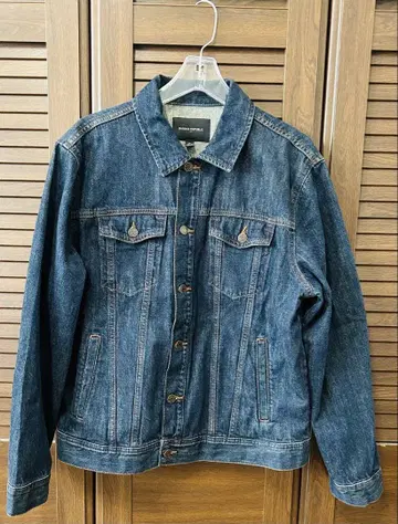 BANANA REPUBLIC XL 다크 블루 데님 자켓