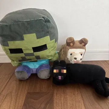 MINECRAFT 봉제 인형 묶음 판매