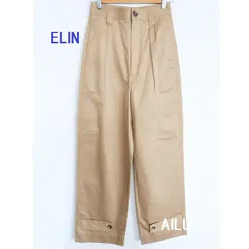 ELIN 팬츠 M 사이즈 38 카멜 53929