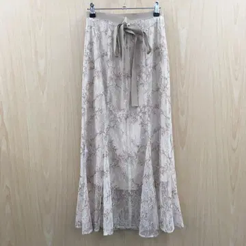 스나이델 레이스 롱 스커트 F0613A08