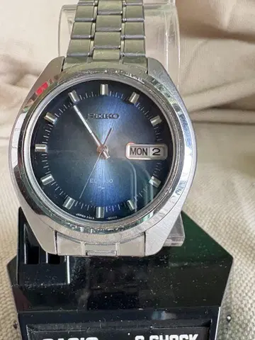 세이코 EL-330 블루 다이얼