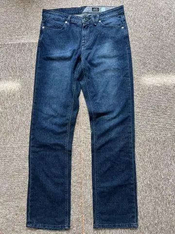 VOLCOM 다크 블루 스트레이트 데님