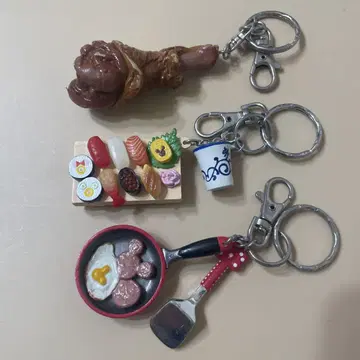 디즈니 리조트 후드 키링 묶음 판매