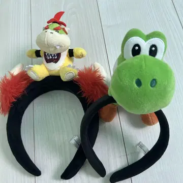 요시 쿠파 머리띠 USJ 유니버셜 모자 닌텐도