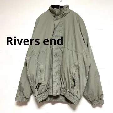 리버스 엔드 RiversEND 빈티지 블루종 로고 구제 의류 남성용 M