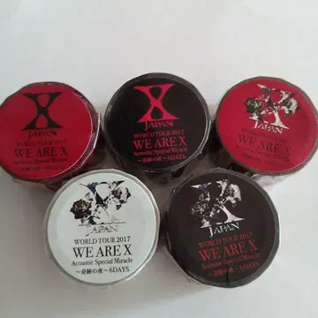WE ARE X 한정 마스킹 테이프 5종 세트 X JAPAN
