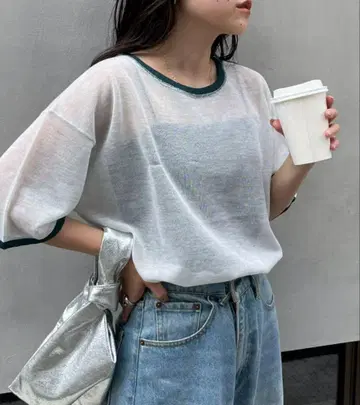 차오패닉 티피 마메시어 링거 니트 에크루