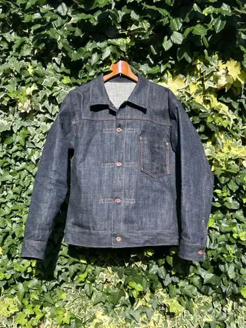 데님 자켓 버튼 프론트 15oz / type 1