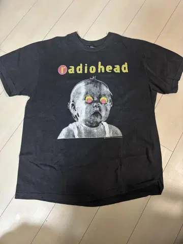 radiohead Pablo Honey Tour 티셔츠 XL