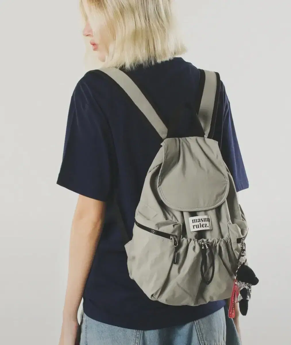 Musinsa 29cm Marsmars Mini Flap Backpack Gray