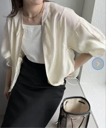 CAPRICIEUX LEMAGE 시어 블로킹 블루종