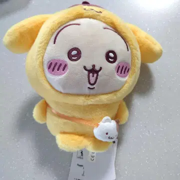 치이카와 산리오 캐릭터즈 토끼 폼폼푸딩 봉제 인형