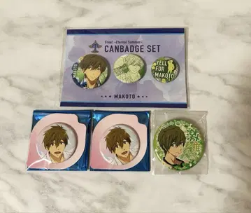 Free! 캔뱃지 세트 타치바나 마코토