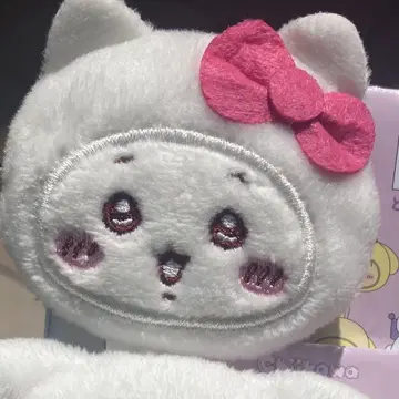 치이카와 (먼작귀) 산리오 콜라보 키티 헤어 클립