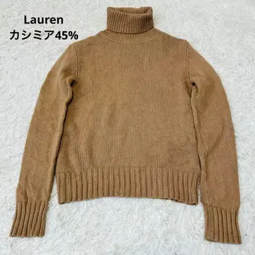 Ralph POLO 랄프 로렌 캐시미어 42% 니트 스웨터 터틀