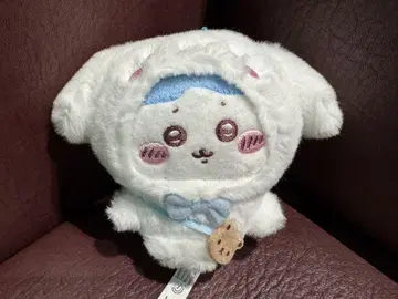 치이카와 산리오 시나몬 콜라보 하치와레 마스코트 키링