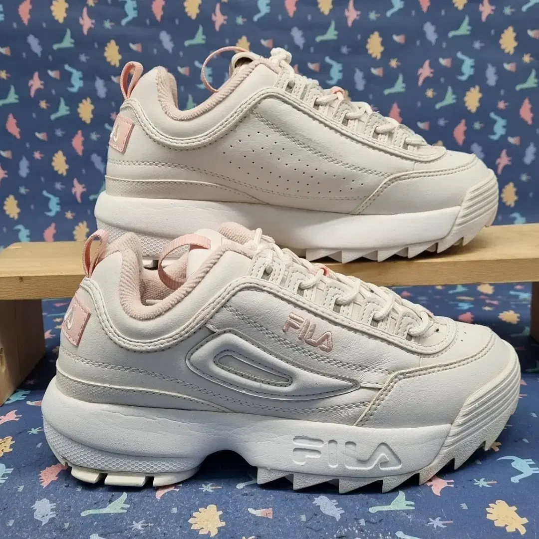 Fila Disruptor 2 White Pink Women's Sneakers 235