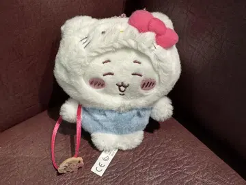 치이카와 (먼작귀) 산리오 키티 콜라보 하치와레 마스코트 키링