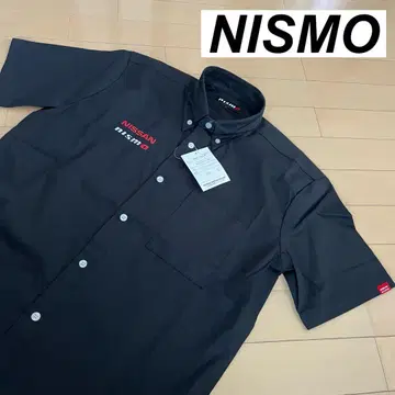 NISSAN 닛산 nismo 니스모 버튼 다운 셔츠 블랙