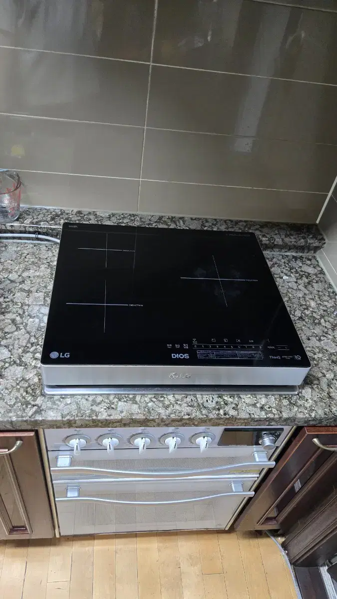 LG DIOS New 3-burner Induction BEI3GQUO Stand Case 8.5cm