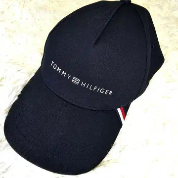 TOMMY HILFIGER 블랙 야구 모자 타미힐피거