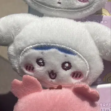 치이카와 (먼작귀) 산리오 콜라보 키티 헤어 클립 하치와레 시나몬