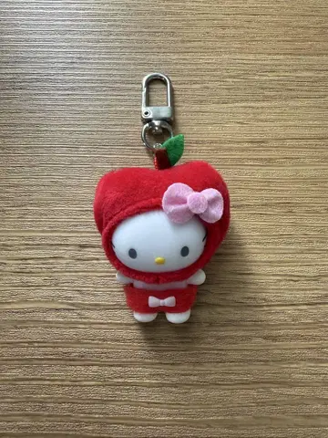 산리오 치비토모 과일 후르츠 사과 헬로키티