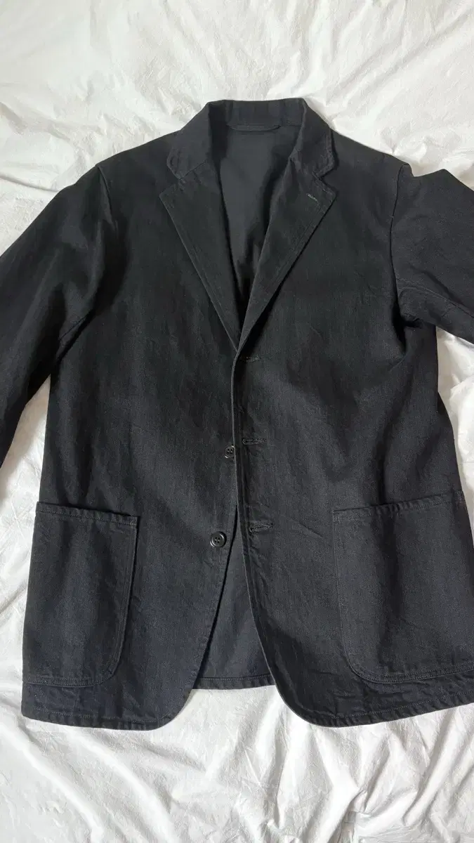 Comoli Washed Cotton Jacket 2 Black