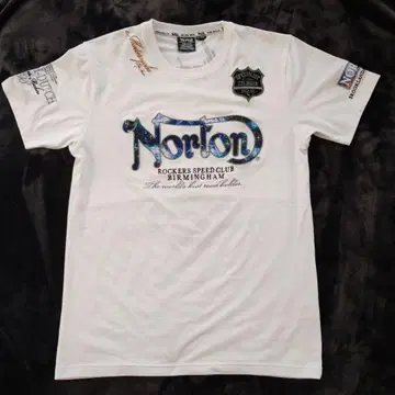 화이트 Norton 티셔츠 X-LARGE