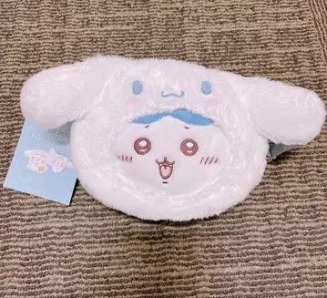 치이카와 (먼작귀) 산리오 콜라보 하치와레 파우치 시나몬 시나모롤