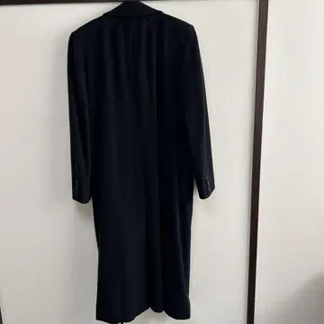 아쿠아 스큐텀 롱 코트 다크 네이비