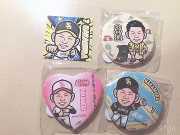 와카타카 가챠 호크스 나카무라 아키라 3개 세트