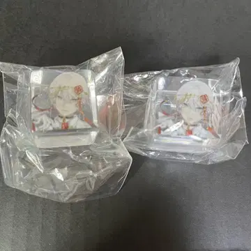 나침반 오니가시 아크릴 큐브 2개